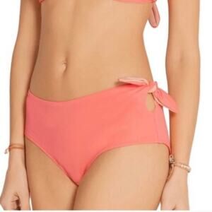 Solid & Striped The Grace Swim Bottom Coral Small